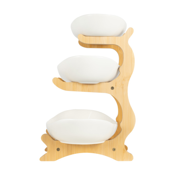 3 Layers Fruit Tray Storage Rack Kitchen Organizer Vegetables Storage