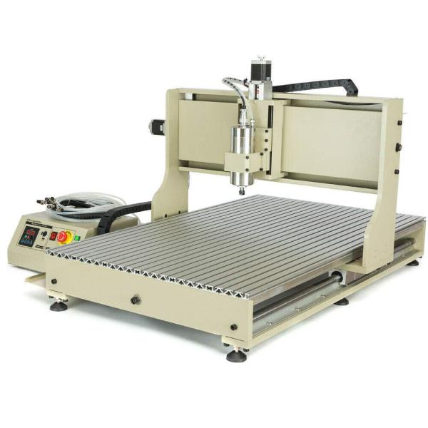 4 Axis CNC 6090 Router Engraver Metal Wood Engraving Milling Machine +Controller