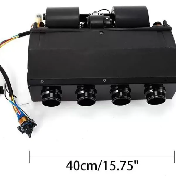 New A/C Under-Dash Evaporator Unit Universal UN 0894C Heat and Cool 4 Port 12 V 3 Speed