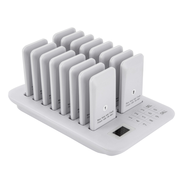 Restaurant Pager System Guest Queuing 16 Buzzers Food Truck Cafe