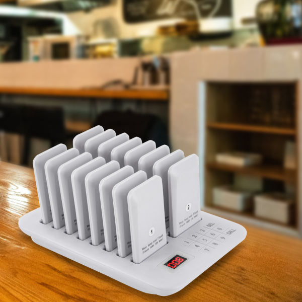 Restaurant Pager System Guest Queuing 16 Buzzers Food Truck Cafe