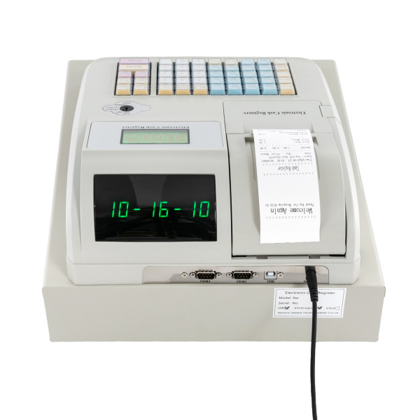 Multi-functional Cash Register with Drawer High Adaptability Electronic Cash Register Cash Register for Catering Pharmacy Bookstore
