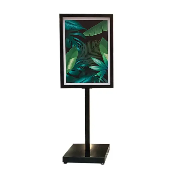 Poster Floor Stand Foyer Pedestal Sign Rack Business Menu Display Rack KT Board Poster Floor Stand Foyer Pedestal Sign Rack Business Menu Display Rack KT Board