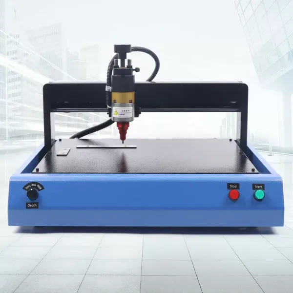 220V Electric Metal Engraving Machine Sign Marking Nameplate Dog Tag 300*200mm