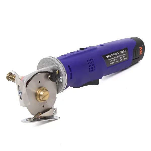 Wireless Electric Cloth Cutter Rotary Blade Shear Fabric Cutting Machine with Charger Wireless Electric Cloth Cutter Rotary Blade Shear Fabric Cutting Machine with Charger