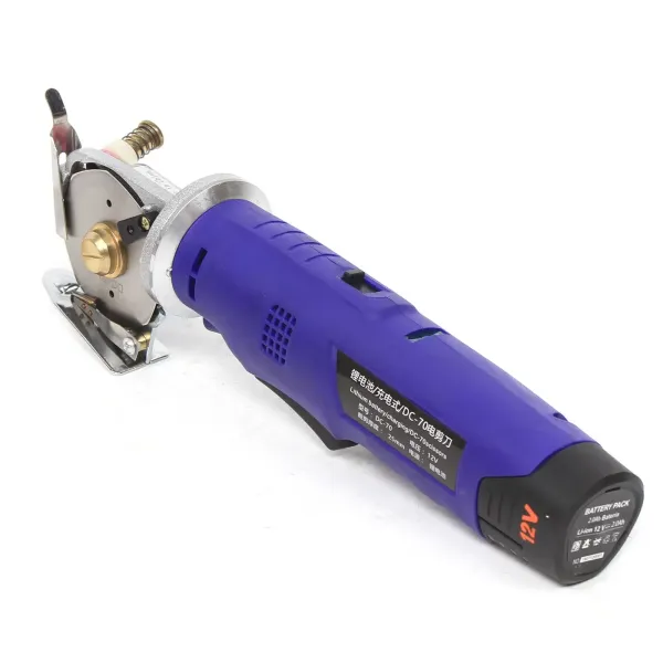 Wireless Electric Cloth Cutter Rotary Blade Shear Fabric Cutting Machine with Charger Wireless Electric Cloth Cutter Rotary Blade Shear Fabric Cutting Machine with Charger