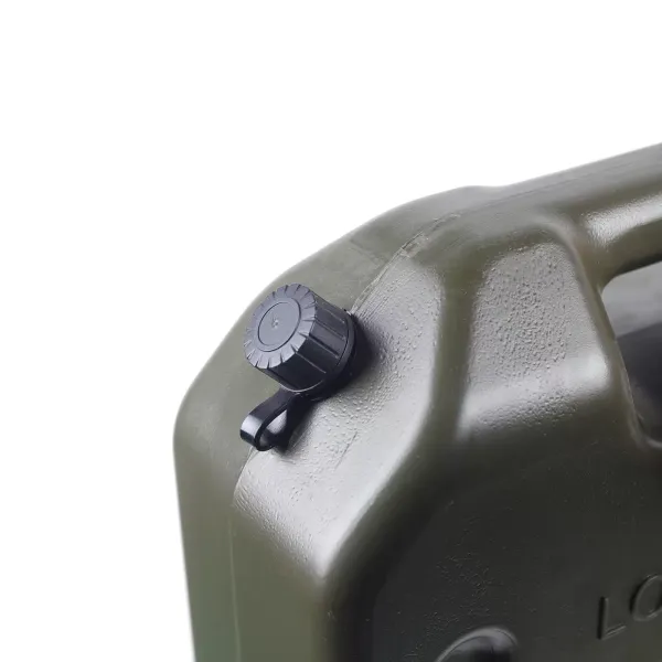 20L Army Green Oil Drum Jerry Can Fuel Container Heavy Duty Built-in Oil Pipe 85 *33 *10cm