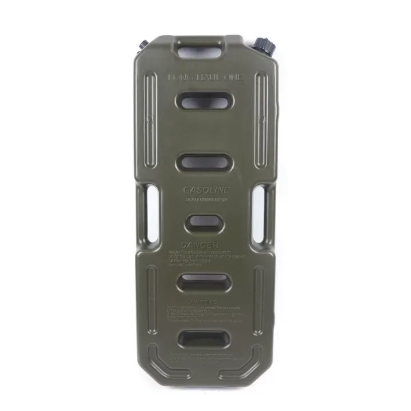 20L Army Green Oil Drum Jerry Can Fuel Container Heavy Duty Built-in Oil Pipe 85 *33 *10cm