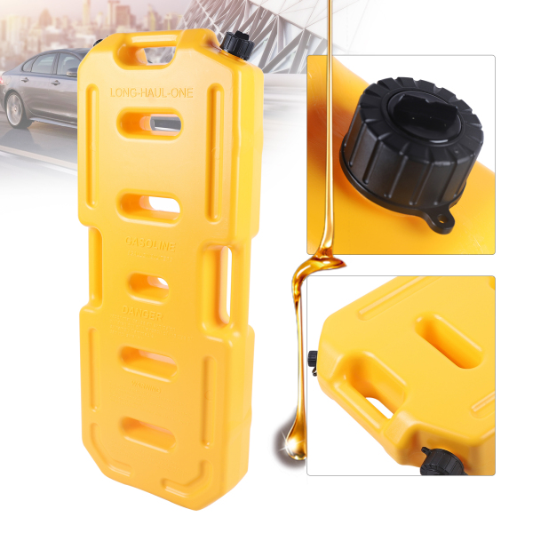 20L Universal Jerry Can HeavyDuty Fuel Container Yellow Spare Container Jeep Truck
