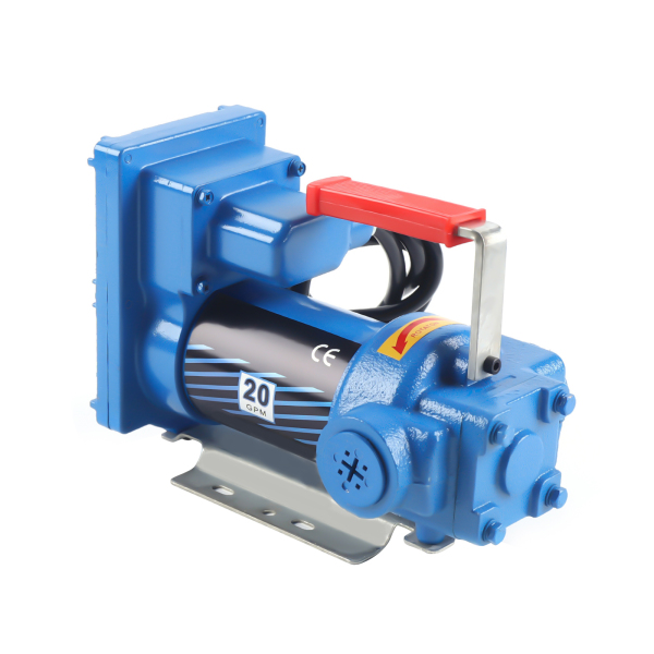 24V Gasoline Petrol Fuel Transfer Pump Single Suction Impeller Vane Pump 3Mpa