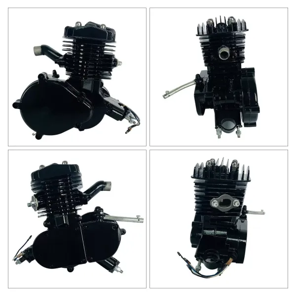 Full Assembled 80cc Bike Bicycle Motorized 2 Stroke Petrol Gas Motor Engine Single Cylinder Air-cooling New