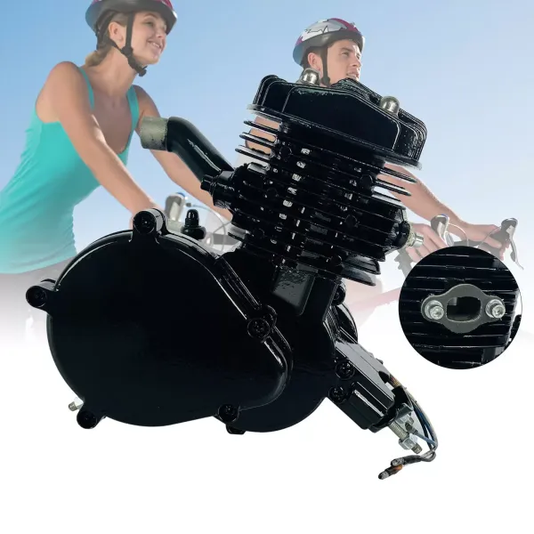 Full Assembled 80cc Bike Bicycle Motorized 2 Stroke Petrol Gas Motor Engine Single Cylinder Air-cooling New Full Assembled 80cc Bike Bicycle Motorized 2 Stroke Petrol Gas Motor Engine Single Cylinder Air-cooling New