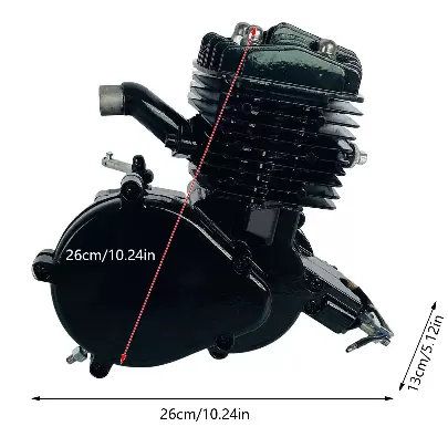 Full Assembled 80cc Bike Bicycle Motorized 2 Stroke Petrol Gas Motor Engine