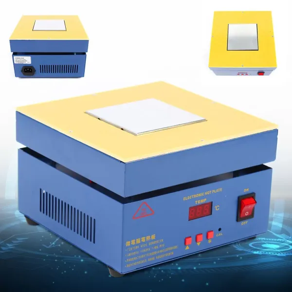 550W Electronic Hot Plate Preheating Station for PCB SMD Heating Work 230V