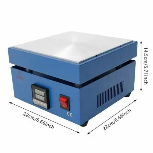 550W Electronic Hot Plate Preheating Station for PCB SMD Heating Work 230V