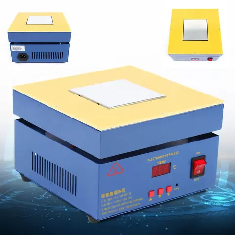 550w Thermostatic Heating Plate Pure Aluminum Plate Lcd Display 100mm * 100mm
