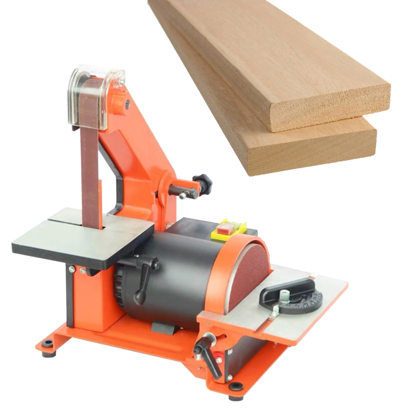 Desk Type Multifunctional Electric Woodworking Metal Grinder Belt Sander Machine