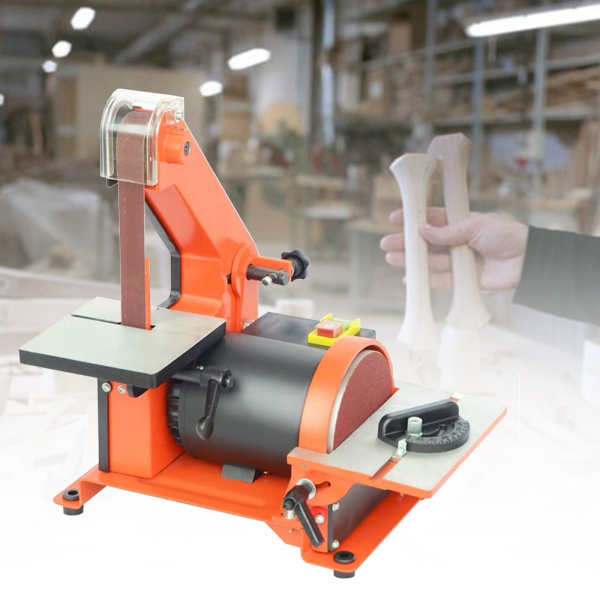 Desk Type Multifunctional Electric Woodworking Metal Grinder Belt Sander Machine