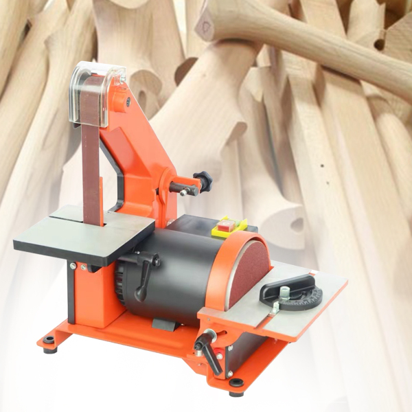 Desk Type Multifunctional Electric Woodworking Metal Grinder Belt Sander Machine