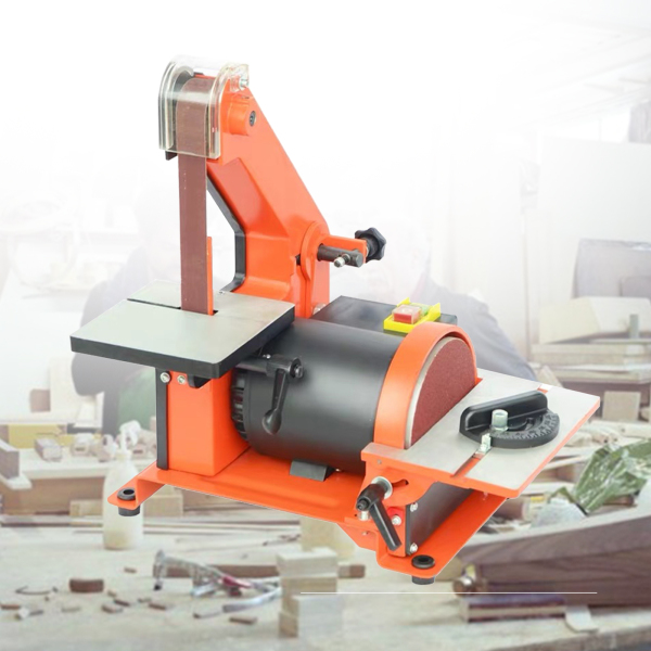 Desk Type Multifunctional Electric Woodworking Metal Grinder Belt Sander Machine