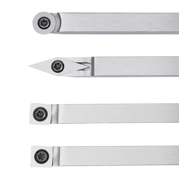 Carbide Insert Cutter Wood Lathe Tools Wood Turning Tool Set Carbide Insert Cutter Carving Tools