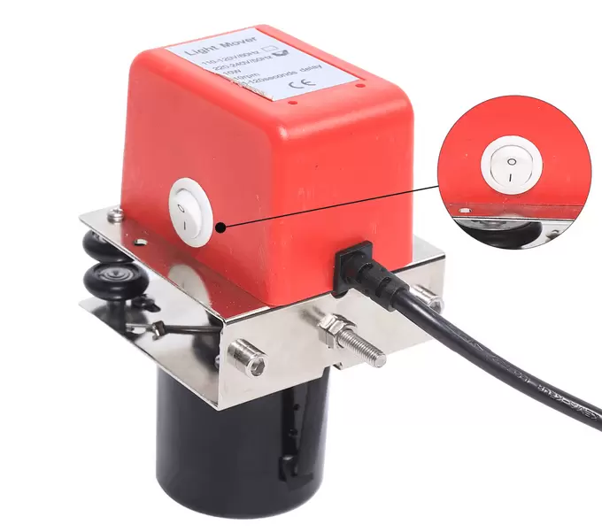 Light Rail Mover Light Mover Kit 10.8 ft Light Mover Motor 0-120 Second