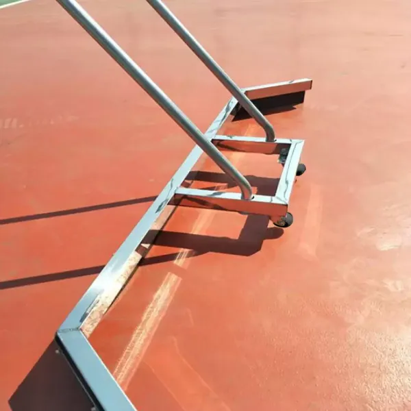 Stainless Steel Floor Water Remover Tennis Court Squeegee Dew Surface Pusher Broom Heavy Duty