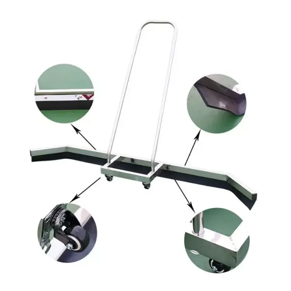 Stainless Steel Floor Water Remover Tennis Court Squeegee Dew Surface Pusher Broom Heavy Duty