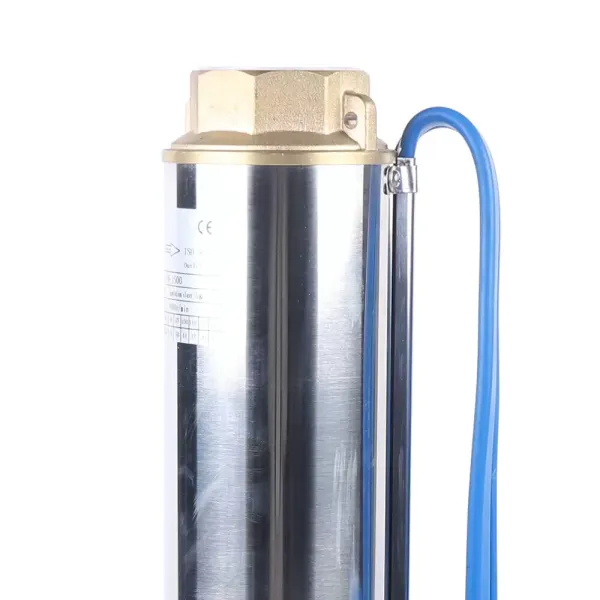 4" DC Deep Bore Well Solar Water Pump 110V 2HP Submersible MPPT Controller Kit