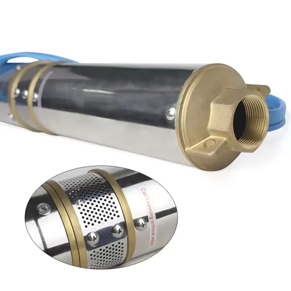 3" Submersible Bore Solar Water Pump Deep Well Irrigation Pump Stainless Steel