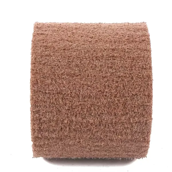4.7*3.9inch 60-180 Heat-resistant Grit Wire Drawing Wheel Brush For Polishing Burnishing Buffer Wheel with 0.8-inch Hole