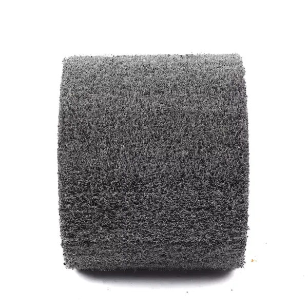 4.7*3.9inch 60-180 Heat-resistant Grit Wire Drawing Wheel Brush For Polishing Burnishing Buffer Wheel with 0.8-inch Hole