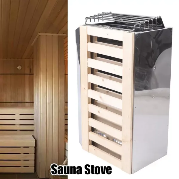 New Sauna Heater Stove Internal Control Home Hotel Sauna Spa Steam Machine 3000W
