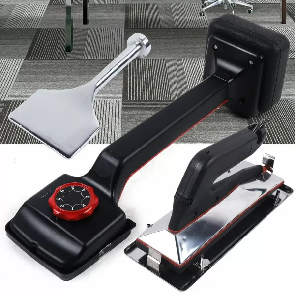 Carpet Install Tool Full Kit Carpet Stretcher Knee Kicker Shovel 1000W