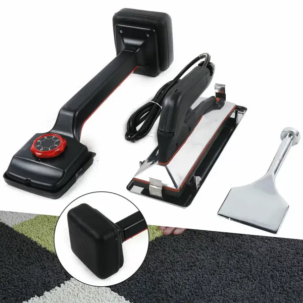 Carpet Install Tool Full Kit Carpet Stretcher Knee Kicker Shovel 1000W