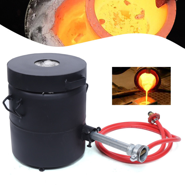 6KG Gas Metal Melting Furnace Smelting Gold Copper Aluminum Crucible Ingot Mould 6KG Gas Metal Melting Furnace Smelting Gold Copper Aluminum Crucible Ingot Mould