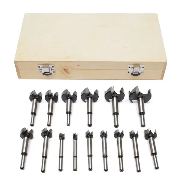 Reamer Drill Bit High Efficiency Woodworking Drill Bit Set Boring Hole Saw Cutter Wood Tool Kit Sturdy and Durable Reamer Drill Bit
