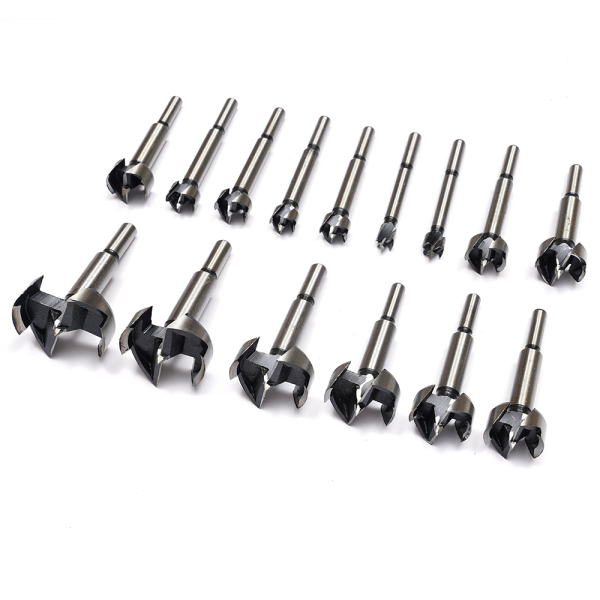 Reamer Drill Bit High Efficiency Woodworking Drill Bit Set Boring Hole Saw Cutter Wood Tool Kit Sturdy and Durable Reamer Drill Bit