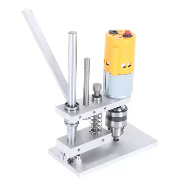 Mini Drill Press Bench Small Electric Drill Machine Adjustable Speed Work Bench