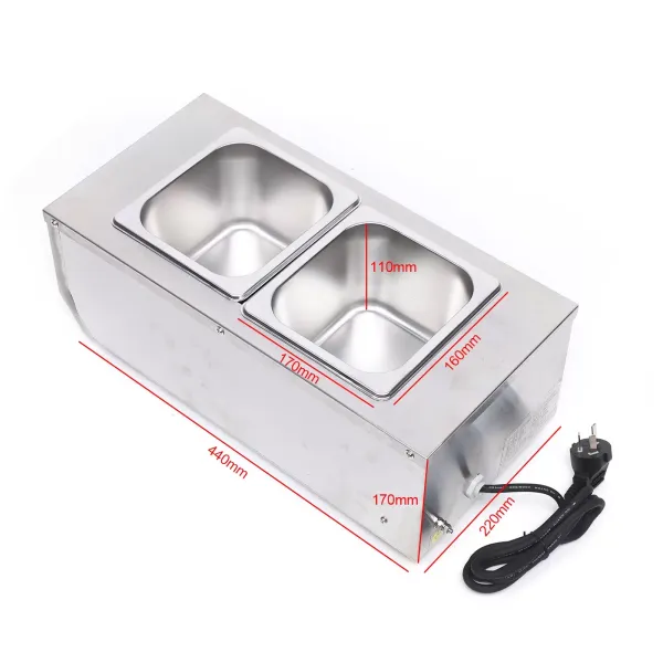 220V Chocolate Tempering Machine Electric Professional Melting Pot Heating Pot