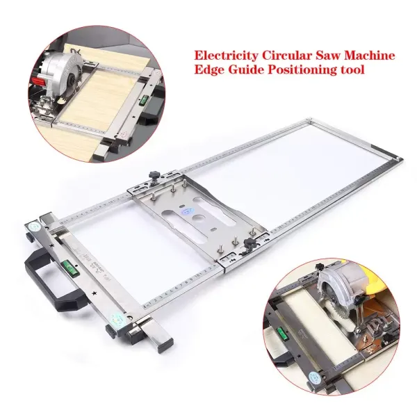 Edge Guide Positioning Cutting Board Tool, Electricity Circular Saw Trimmer Machine Edge Guide Positioning Cutting Machine