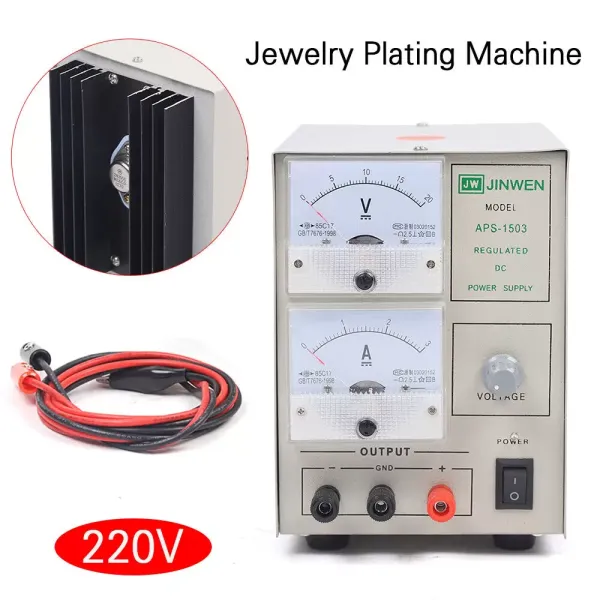 Gold Plating Tools Plater Electroplating Rectifier Tool Jewelry Making Machine