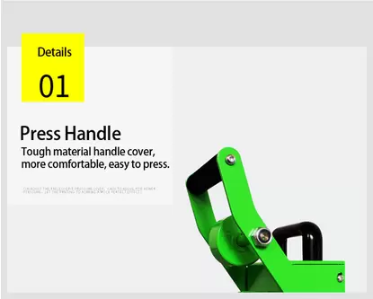 Heated Heating Press Machine Manual DIY Label Machine 0-250℃ Pressing Machine