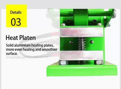 Heated Heating Press Machine Manual DIY Label Machine 0-250℃ Pressing Machine
