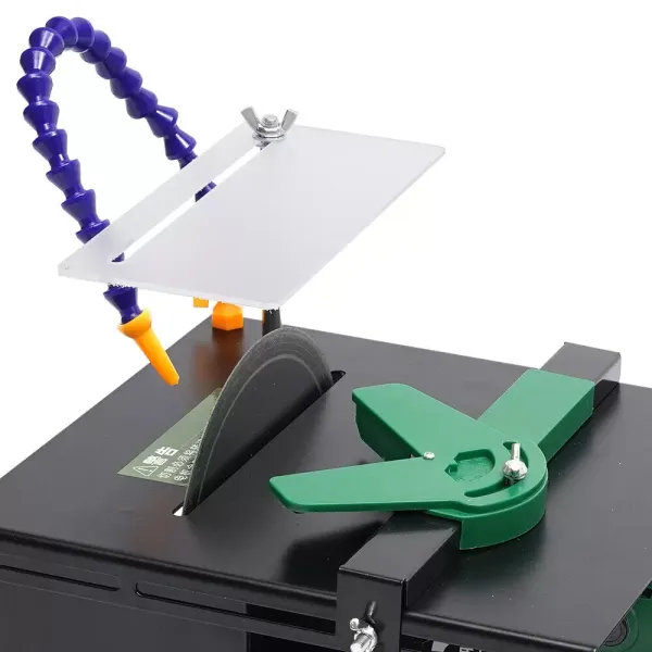 New 5-In-1 Table Saw Gem Jade Jewelry Cutting Carving Polishing Punching Machine Waterproof Fast Heat Dissipation Strong Clamping Facilitate Processing