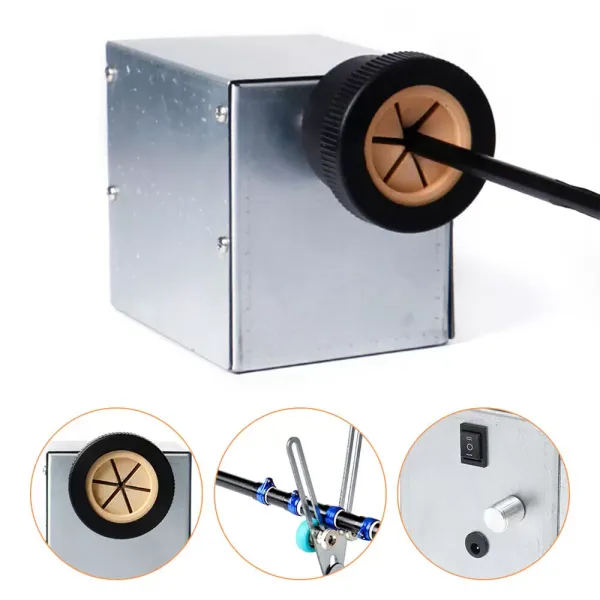 Portable Fishing Rod Repair Machine Diy Lure Rod Modified Building Machine Resin Gluing Machine