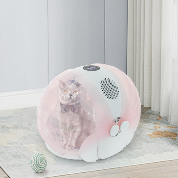 Foldable Pet Drying Box 360° Airflow Drying Machine for Cats and Dogs Quick Drying Automatic Pet Dryer Box with Blade Stoppers Storage Box Foldable Pet Drying Box 360° Airflow Drying Machine for Cats and Dogs Quick Drying Automatic Pet Dryer Box with Blade Stoppers Storage Box