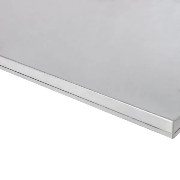 Heavy Duty Dog Pet Crate Replacement Pan for Dog Cage Kennel Tray Silver