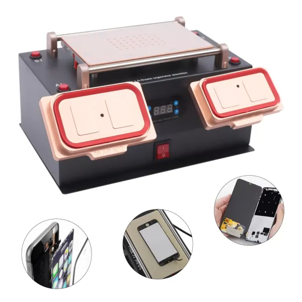 LCD Screen Separator Removal Repair Machine Strong Suction Power For Cellphone