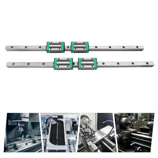 2PCS HGR20 600mm Linear Guide Rail  2X HGR20 Inear Guide Linear Rail For CNC 600mm